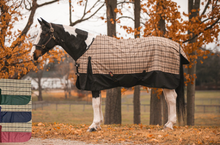 Load image into Gallery viewer, 5/A Baker® Black Label Medium Weight Turnout Blanket