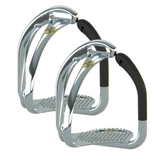 Load image into Gallery viewer, Space Technology Safety English Stirrup Irons