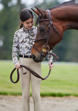 Load image into Gallery viewer, Kerrits Kids Knee Patch Microcord Riding Tight