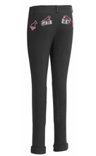 Load image into Gallery viewer, TuffRider Children's Cotton Embroidered Pull-On Jodhpurs