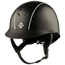 Load image into Gallery viewer, Charles Owen Ayrbrush Pinstripe Helmet
