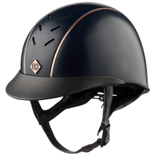 Load image into Gallery viewer, Charles Owen Ayrbrush Pinstripe Helmet
