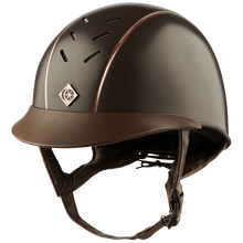 Load image into Gallery viewer, Charles Owen Ayrbrush Pinstripe Helmet