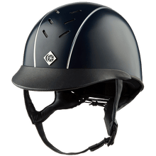 Load image into Gallery viewer, Charles Owen Ayrbrush Pinstripe Helmet