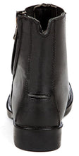 Load image into Gallery viewer, Huntley Equestrian Children's Premium Leather Side Zip Paddock Boot