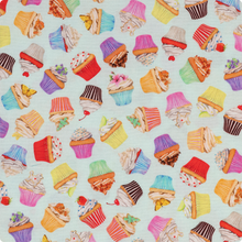 Load image into Gallery viewer, R.J. Classics Maddie Jr. Girls' Show Shirt- Cupcakes