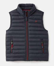 Load image into Gallery viewer, JOULES - Crofton Showerproof Recycled Packable Vest - Marine Navy