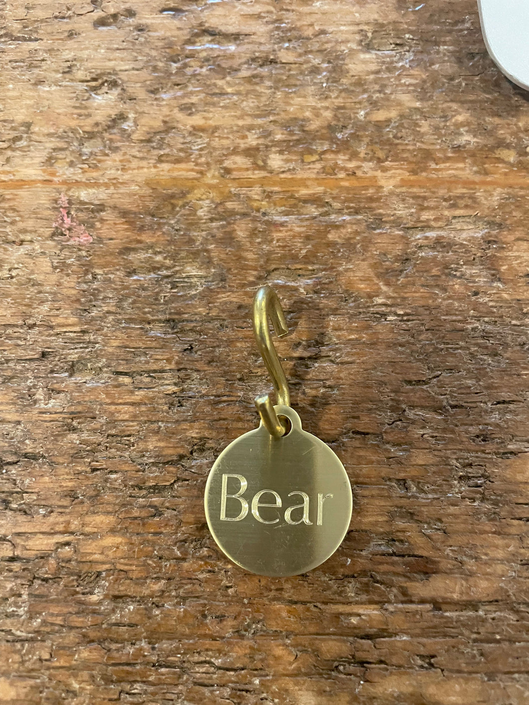 Engraved Brass Tag - Small