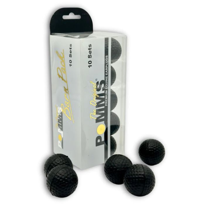 POMMS Premium Equine Ear Plugs - 10 Sets