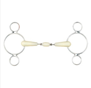 Happy Mouth Double Jointed Two Ring Gag