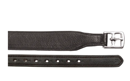 Covered Wide Comfort Stirrup Leathers