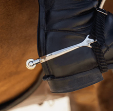 Load image into Gallery viewer, Herm Sprenger ULTRA Fit Spurs with Vertical Comfort Roller
