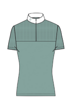 Load image into Gallery viewer, Cavalleria Toscana Perforated Short Sleeve Competition Shirt
