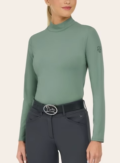 R.J. Classics Jemma Mock Neck Sun Shirt