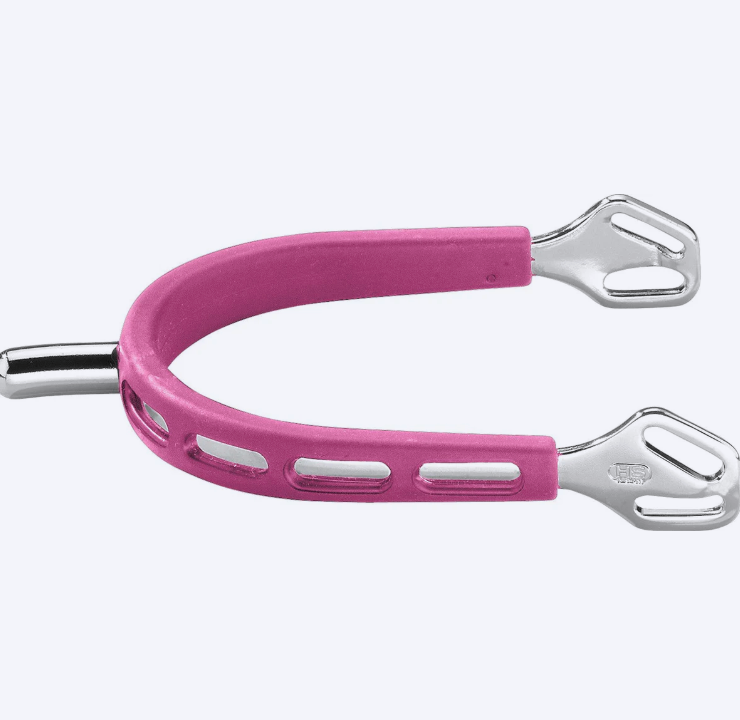Herm Sprenger - ULTRA fit EXTRA GRIP spurs with Balkenhol fastening – Stainless steel, 25 mm rounded