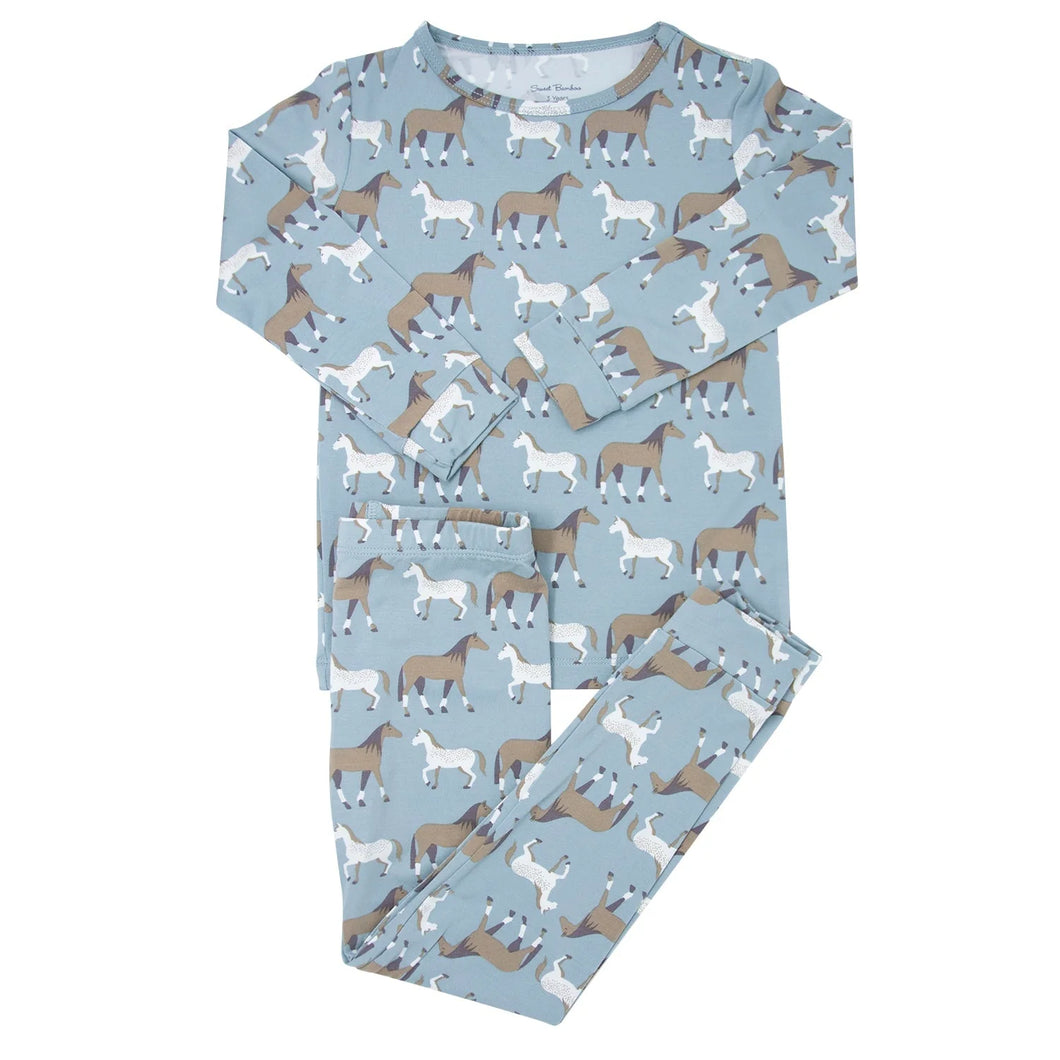 Big Kid Pajama - Ponies Please