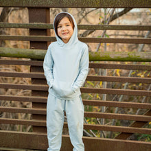 Load image into Gallery viewer, Hooded Jogger Set - Bashful Blue
