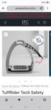 Load image into Gallery viewer, TuffRider Tech Safety Stirrups
