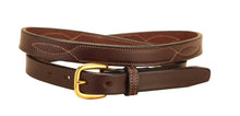 Load image into Gallery viewer, Tory Leather 3/4&quot; Stitched Belt
