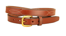 Load image into Gallery viewer, Tory Leather 3/4&quot; Stitched Belt
