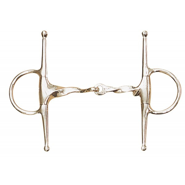 Slow Twist Eggbutt Full Cheek Snaffle
