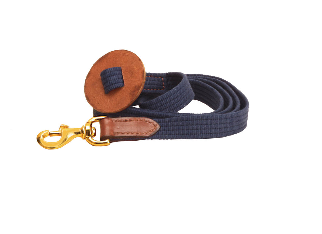 Tory Leather Web Cotton Lead