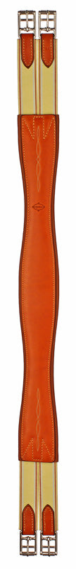 Edgewood Fancy Stitched Double Elastic Girth