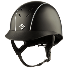 Load image into Gallery viewer, Charles Owen Ayrbrush Pinstripe Helmet
