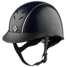 Load image into Gallery viewer, Charles Owen Ayrbrush Pinstripe Helmet
