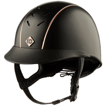 Load image into Gallery viewer, Charles Owen Ayrbrush Pinstripe Helmet
