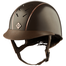 Load image into Gallery viewer, Charles Owen Ayrbrush Pinstripe Helmet
