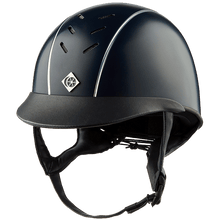 Load image into Gallery viewer, Charles Owen Ayrbrush Pinstripe Helmet
