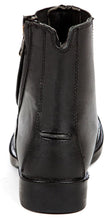 Load image into Gallery viewer, Huntley Equestrian Children&#39;s Premium Leather Side Zip Paddock Boot
