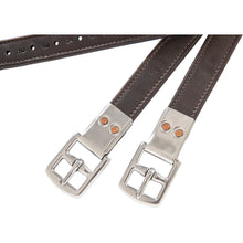Load image into Gallery viewer, Huntley Flat Buckle Sedgwick Stirrup Leathers
