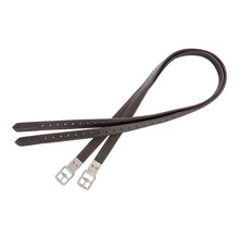 Load image into Gallery viewer, Huntley Flat Buckle Sedgwick Stirrup Leathers
