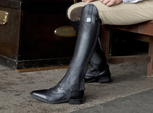 Load image into Gallery viewer, Huntley Brazilian Leather Half Chaps
