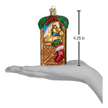 Load image into Gallery viewer, Horse in Stall Ornament
