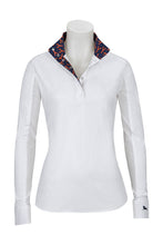 Load image into Gallery viewer, RJ Classics Rebecca Ladies Show Shirt, Lobster Print
