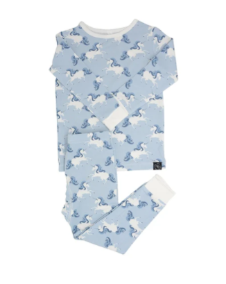 Sweet Bamboo Kids' Long Sleeve Unicorn Pajamas