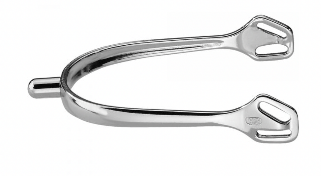 ULTRA fit spurs with Balkenhol fastening – Stainless steel, 15 mm rounded