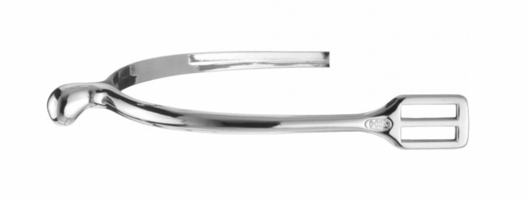 Herm Sprenger spurs for children – Neverrust chrome plated, 15 mm ball-shaped
