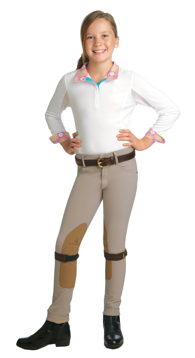 Romfh International Girls' Knee Patch Jodhpurs