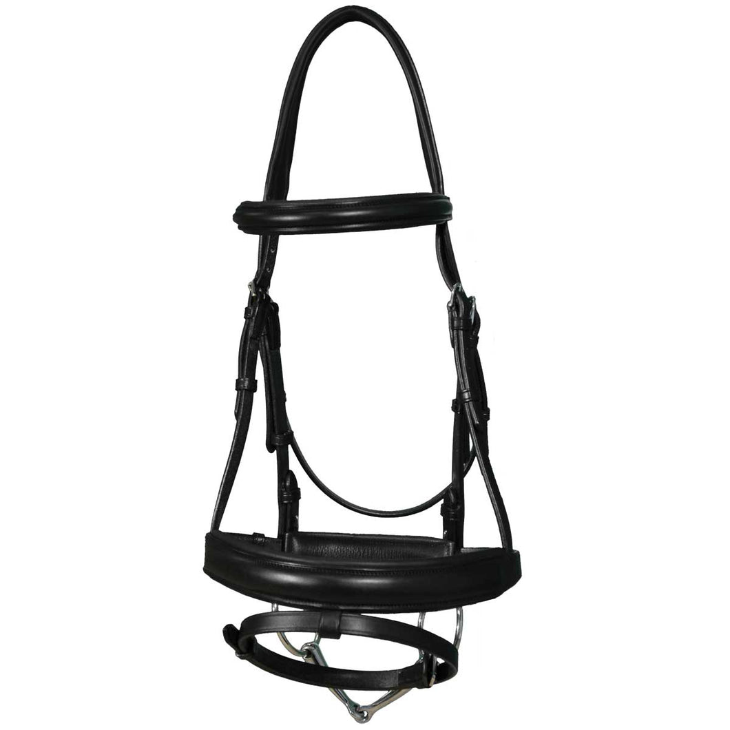 Vespucci Traditional Dressage Snaffle Bridle