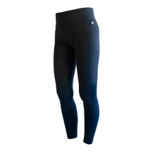 Load image into Gallery viewer, Kingsland Kemmie Girls&#39; Full Grip Riding Tights-Navy
