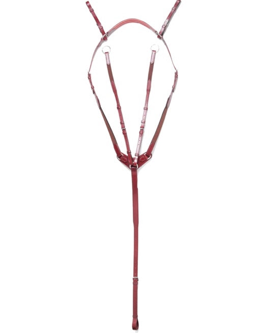Vespucci Breastplate with Running Martingale Attachment