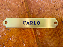 Load image into Gallery viewer, English Halter Name Plate
