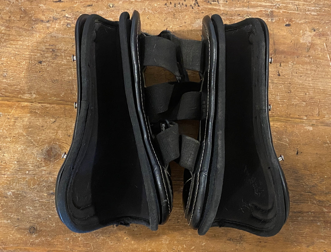 EquiFit D-teq Front Boots, Large, Black